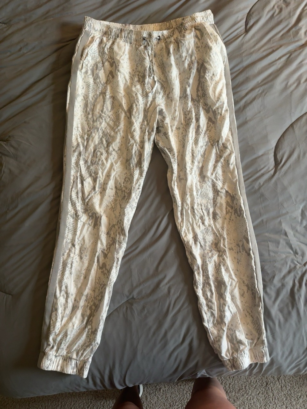 Vintage Havana Snake Print Jogger Pants Size Large